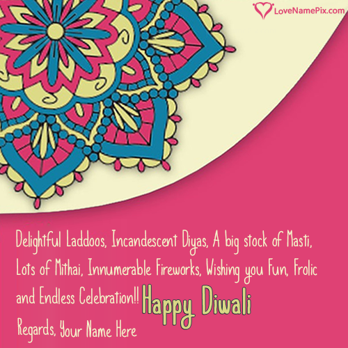 Best Happy Diwali Images Editor With Name