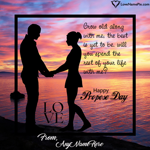 Best Happy Propose Day Wishes For Love With Name