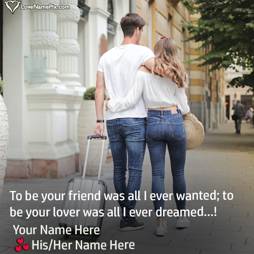 Bf Gf Nickname Generator On Love Images With Name