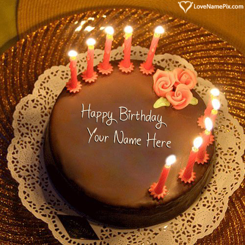 Create Happy Birthday Cake With Name Generator