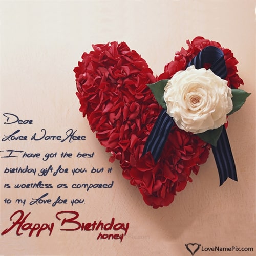 Birthday Wishes Quotes For Lovers With Name