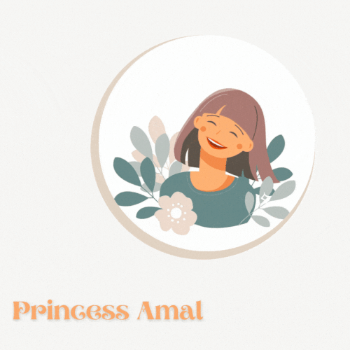 Create Happy Birthday GIF With Name Amal And Cartoon