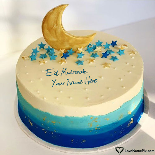 Custom Eid Greetings Special Designer Cake With Name