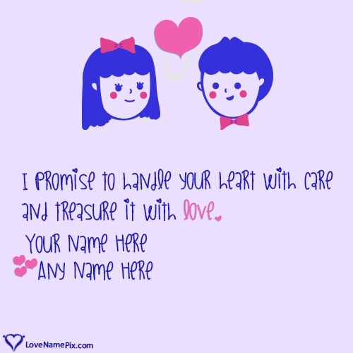 Cute Couple Name Art Generator Online With Name