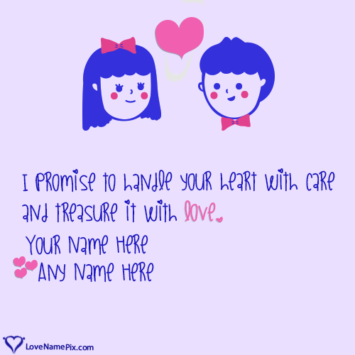 Cute Couple Name Art Generator Online With Name