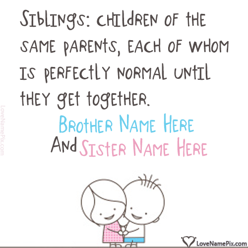 cute siblings quotes