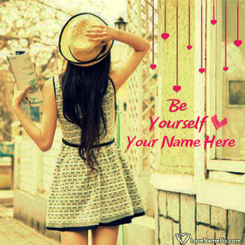 FB Profile Pic For Stylish Girl With Name