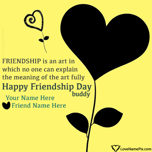 Friendship Day Greetings Images With Name