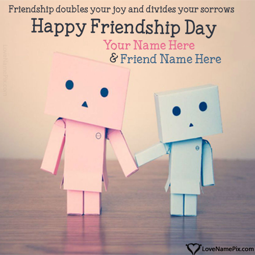Friendship Day Images Best Friends With Name