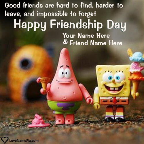 Friendship Day Wishes Quotes With Name
