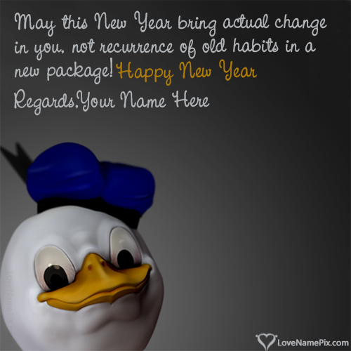 Funny New Year Resolutions With Name