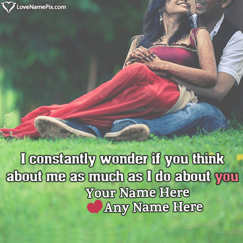 Generator For Romantic Couple Name With Name