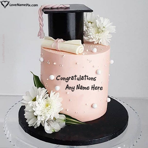 Graduation Party Cake Ideas With Name