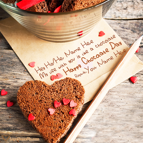 Happy Chocolate Day Messages With Name