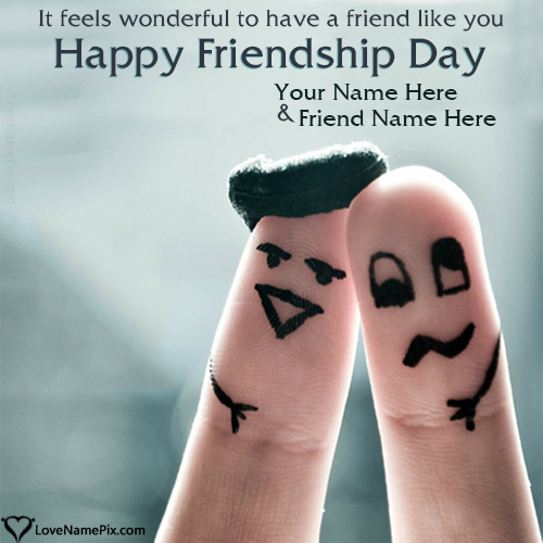 Happy Friendship Day Images With Name