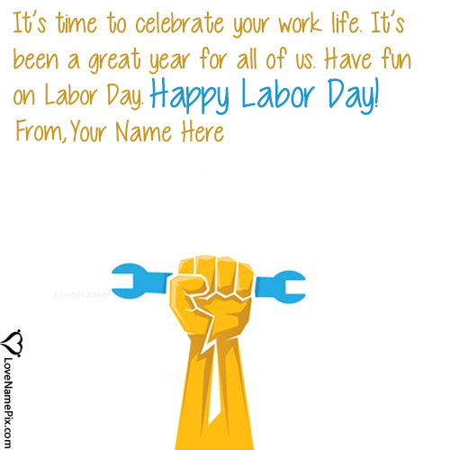 Happy Labor Day Messages With Name