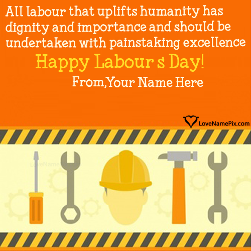 Happy Labour Day Quotes Inspirational With Name
