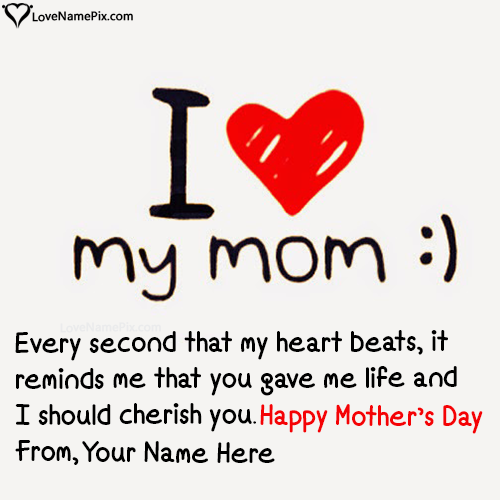 Happy Mothers Day Messages With Name