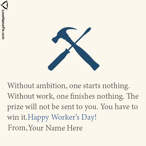 Happy Workers Day Wishes Quotes With Name
