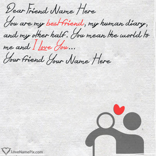 Heart Touching Friendship Quotes With Name