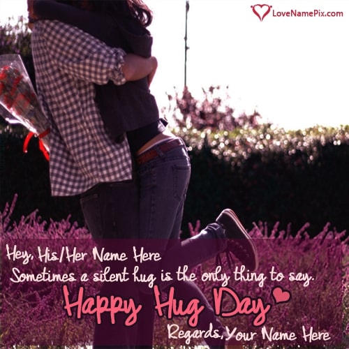 Hug Day Greetings Messages With Name