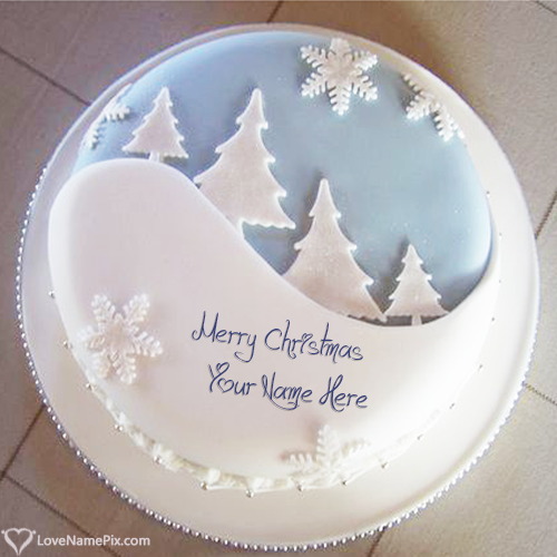 Ideas For Merry Christmas Cake Images With Name