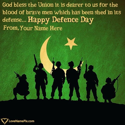 Images Of Defence Day Wishes With Name