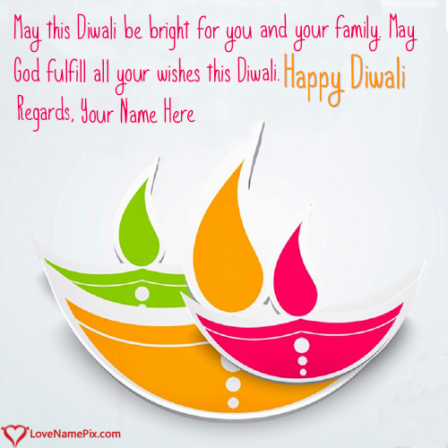 Images Of Diwali Greetings With Name
