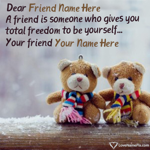 Images Of Friendship Quotes With Name