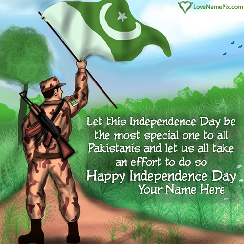 Independence Day Pakistan Quotes With Name