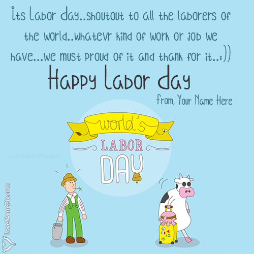 Labor Day Images With Quotes With Name