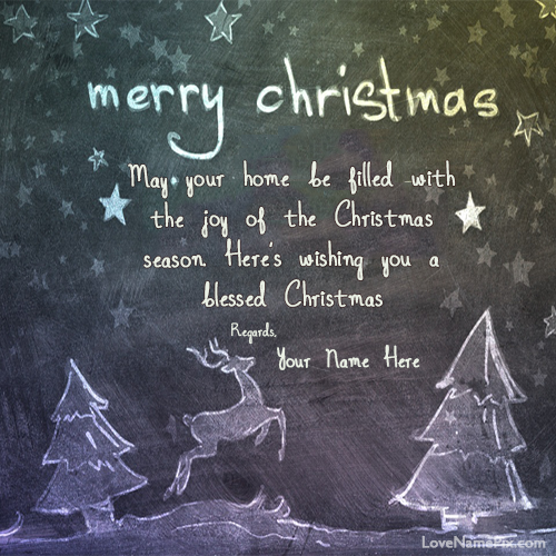 Merry Christmas Images With Quotes With Name