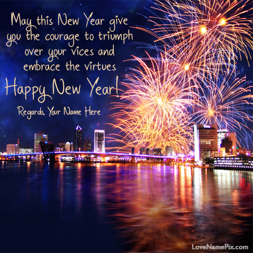 Happy New Year Wishes Messages With Name