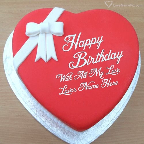 Online Lover Birthday Cake Generator With Name