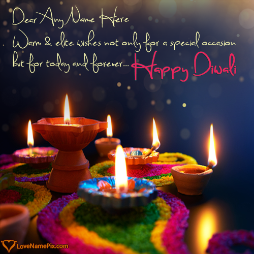 Photo Editor For Diwali Greetings Images With Name