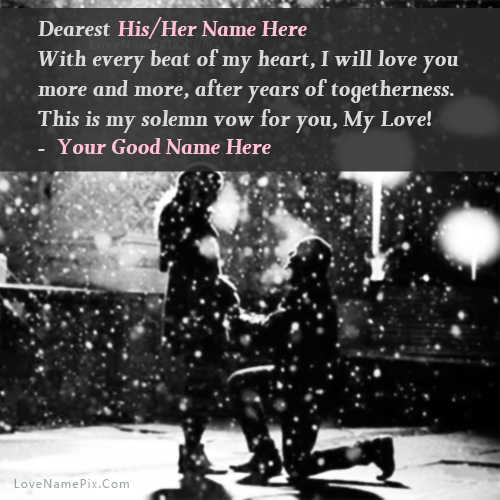 Propose Quotes With Name