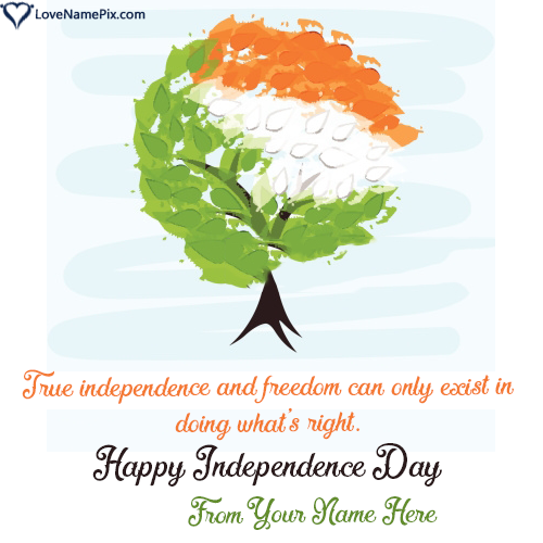 Quotes Images India Independence Day With Name