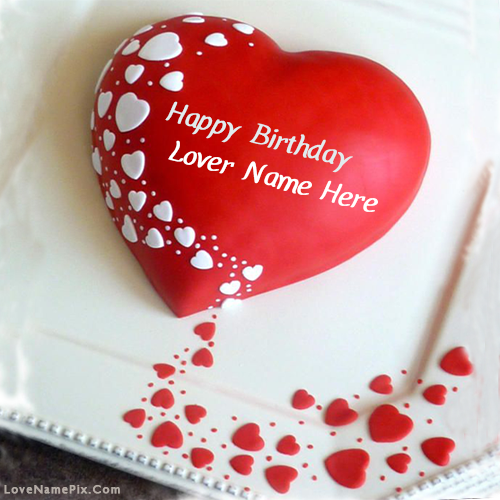 35+ Love Cake Photo Frame Happy Birthday Image Pics