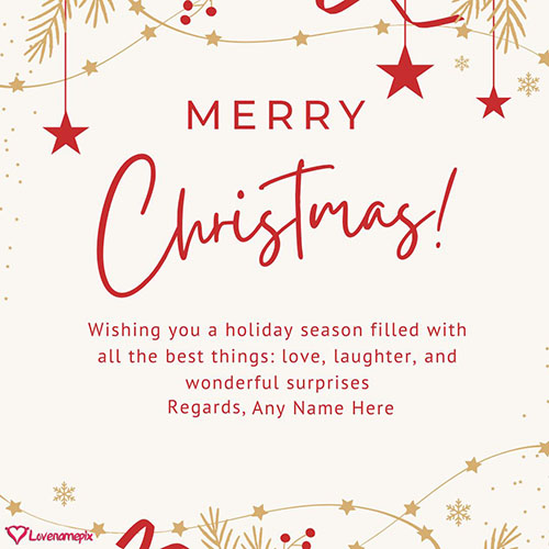 Short and Sweet Merry Christmas Wishes for Friends With Name Short and Sweet Merry Christmas Wishes for Friends With Name