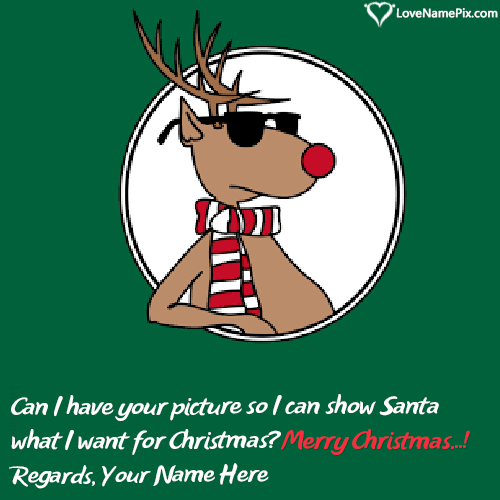 Short Funny Christmas Quotes Sayings With Name Editing