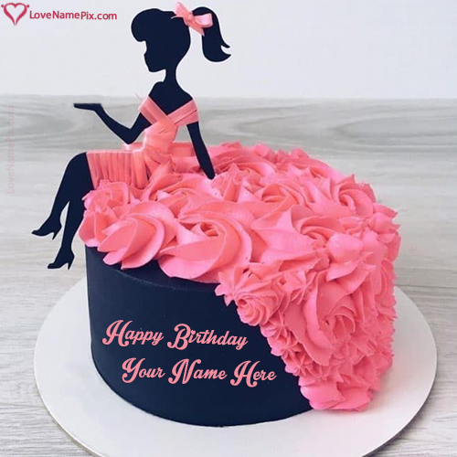 Regendeko Happy Birthday Lady Cake Decoration Make-Up Girl Cake Decoration  Cupcake Toppers Birthday Cake Decoration (1): Amazon.de: Toys