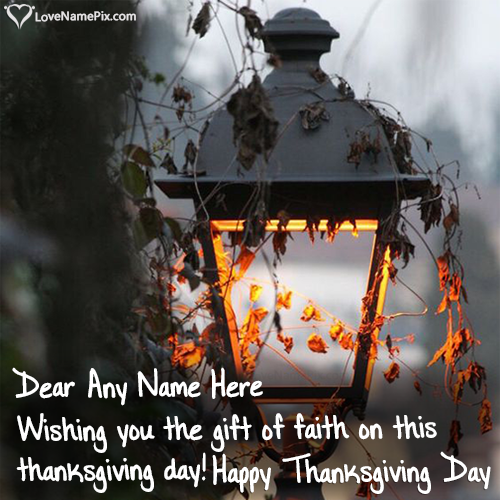 Thanksgiving Messages For Friends With Name