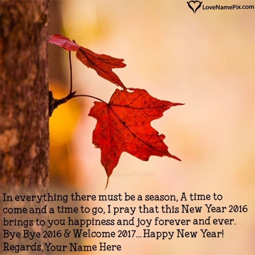 Welcome 2017 Quotes Images With Name